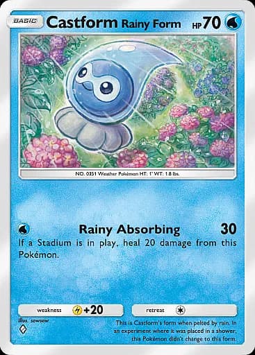 Castform Rainy Form