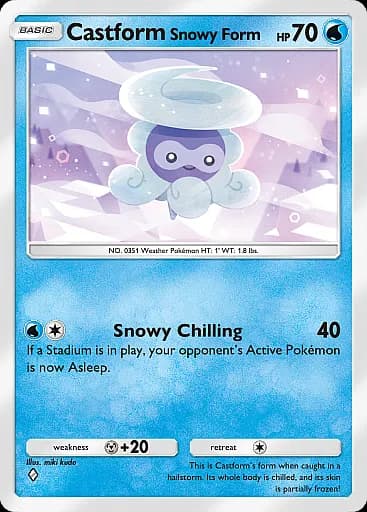 Castform Snowy Form