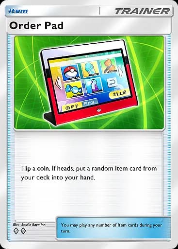 Order Pad