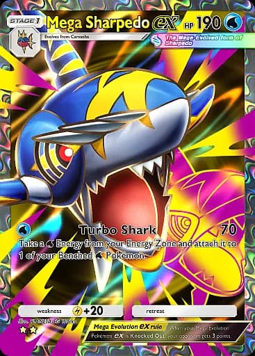 Mega Sharpedo ex