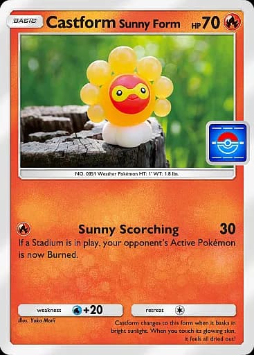 Castform Sunny Form