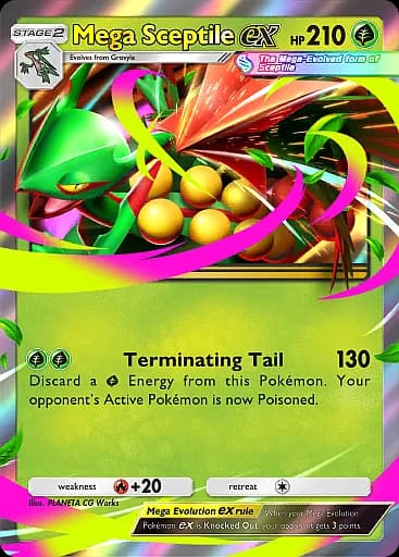 Mega Sceptile ex