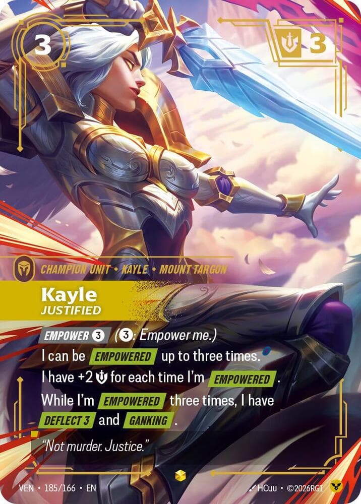 Kayle - Justified (Overnumbered)