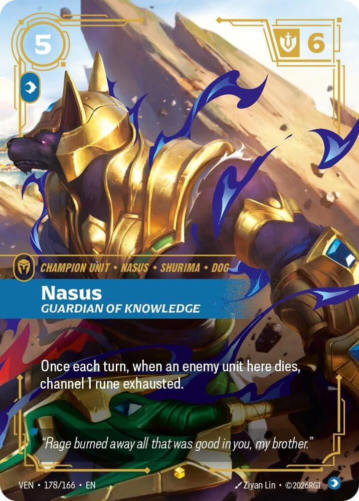 Nasus - Guardian of Knowledge (Overnumbered)