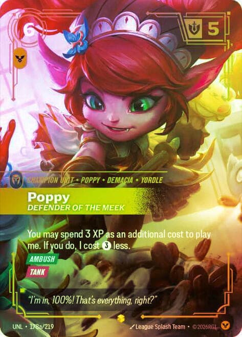 Poppy - Defender of the Meek (Alternate Art)