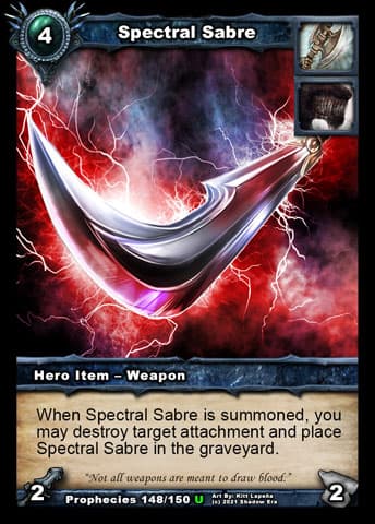 Spectral Sabre