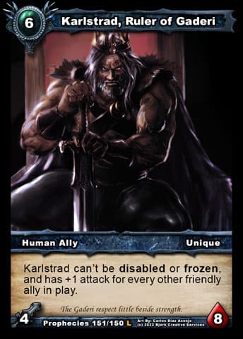 Karlstrad, Ruler of Gaderi