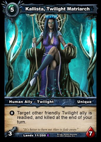 Kallista, Twilight Matriarch