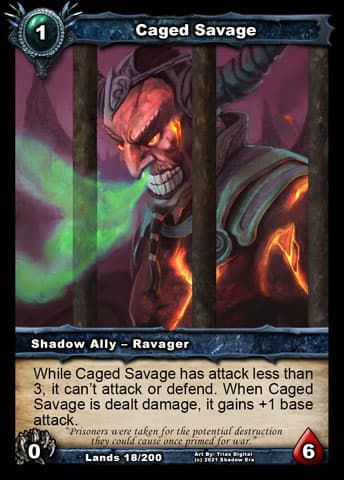 Caged Savage