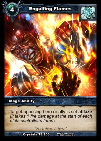 Engulfing Flames