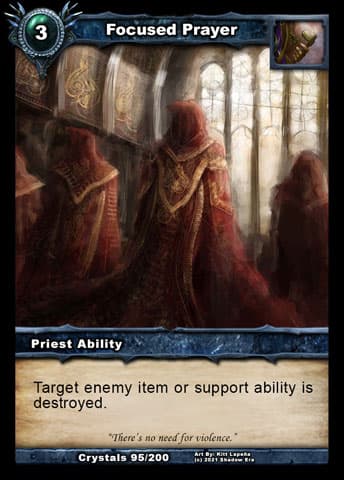 Focused Prayer