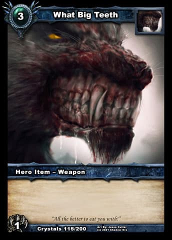 What Big Teeth