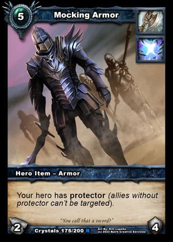 Mocking Armor
