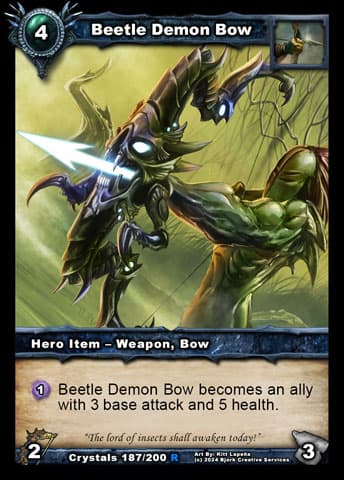 Beetle Demon Bow