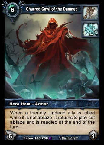 Charred Cowl of the Damned