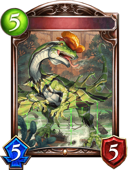 Poisonous Dilophosaurus