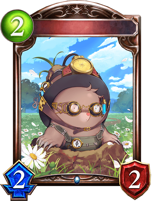 Begoggled Mole