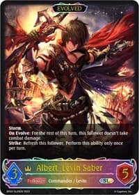 Albert, Levin Saber (Evolved) (SL)