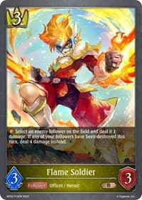 Flame Soldier - P10EN (Foil)
