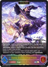 Daria, Dimensional Witch (Evolved) (SL)