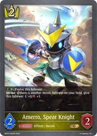 Amerro, Spear Knight