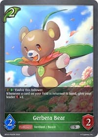Gerbera Bear - P02EN (Foil)