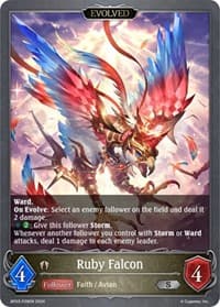 Ruby Falcon (Evolved) - P28EN (Foil)