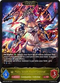 Mars, Silent Flame General (Evolved)