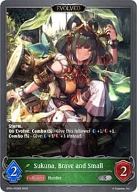 Sukuna, Brave and Small (Evolved) - P03EN (Foil)