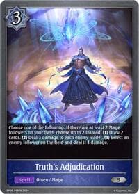 Truth's Adjudication - P18EN (Foil)