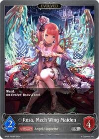 Rosa, Mech Wing Maiden (Evolved) (Foil)