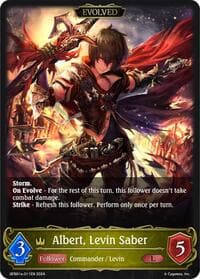 Albert, Levin Saber (Evolved)