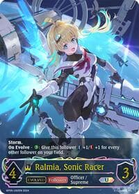 Ralmia, Sonic Racer (Evolved) (U)