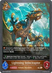 Lightning Velociraptor - P19EN (Foil)