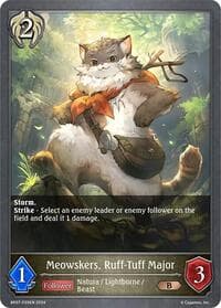 Meowskers, Ruff-Tuff Major - P29EN (Foil)