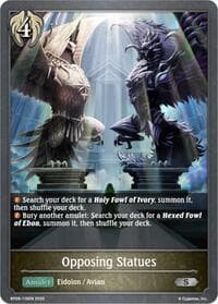 Opposing Statues