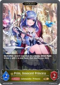 Prim, Innocent Princess (Evolved) - P07EN (Foil)