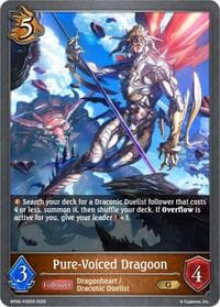Pure-Voiced Dragoon - P26EN (Foil)