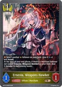 Ernesta, Weapons Hawker