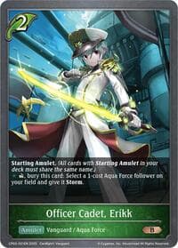 Officer Cadet, Erikk