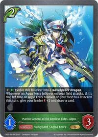 Marine General of the Restless Tides, Algos - P01EN (Foil)