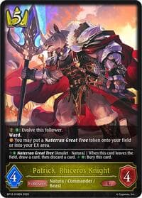 Patrick, Rhiceros Knight
