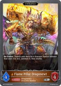 Flame Pillar Dragonewt (Evolved)