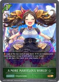 A MORE MARVELOUS WORLD!