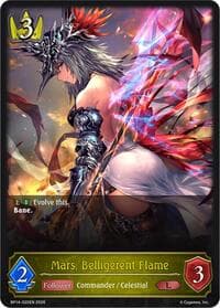 Mars, Belligerent Flame