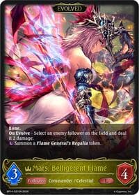 Mars, Belligerent Flame (Evolved)
