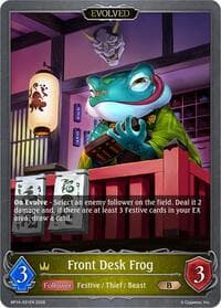 Front Desk Frog (Evolved)