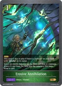 Erosive Annihilation