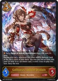 Galmieux, Ardent Disdain