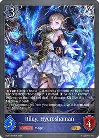 Riley, Hydroshaman